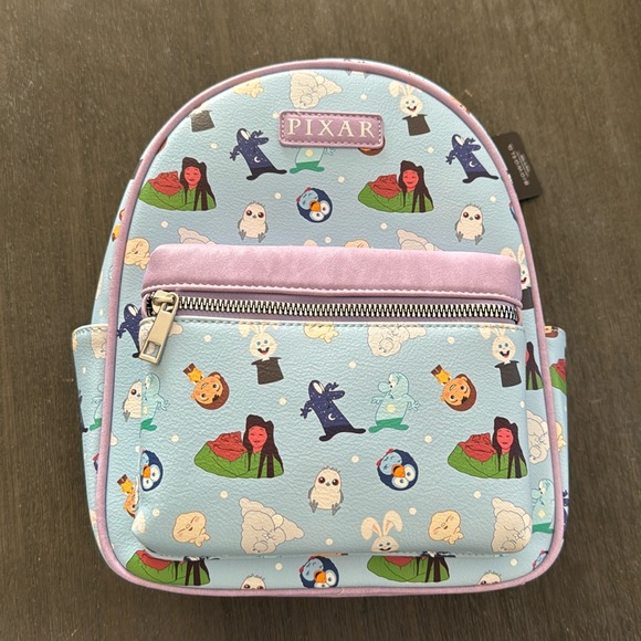 Disney Pixar Shorts Characters Allover Print Mini Backpack - Picture 1 of 6